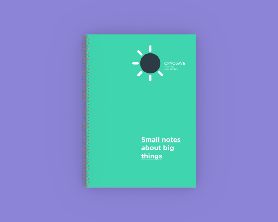 Cryosave Branding Notepad