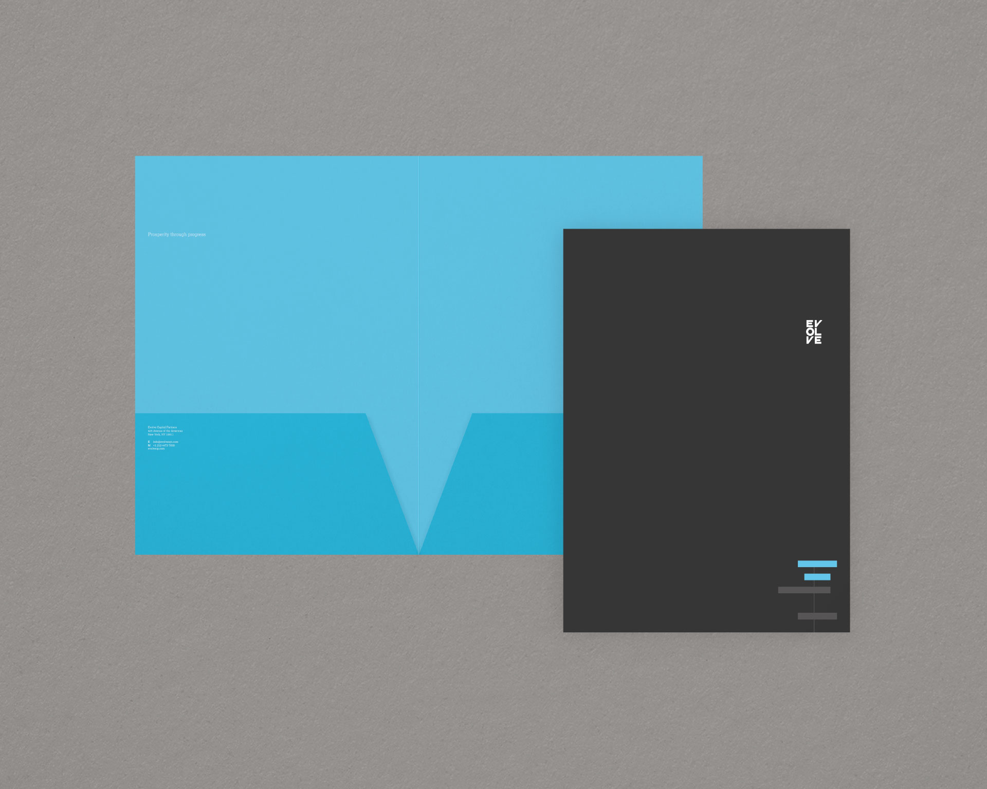 Evolve Branding Folder Stationery