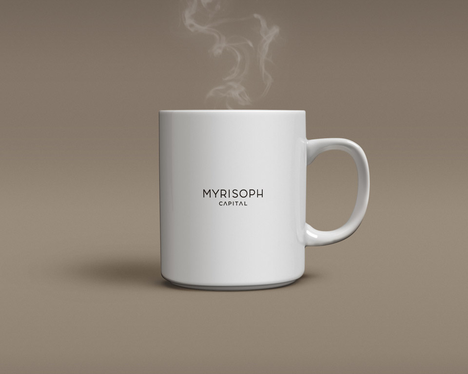 Myrisoph Branding Identity Mug