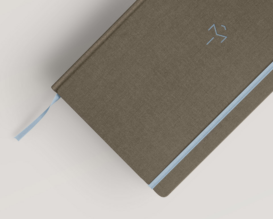 Myrisoph Branding Identity Notepad